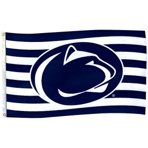 Bandiera Da Giardino Bifacciale BSI NCAA Penn State Nittany Lions - 45,7 X 30,5 Cm - Ufficiale