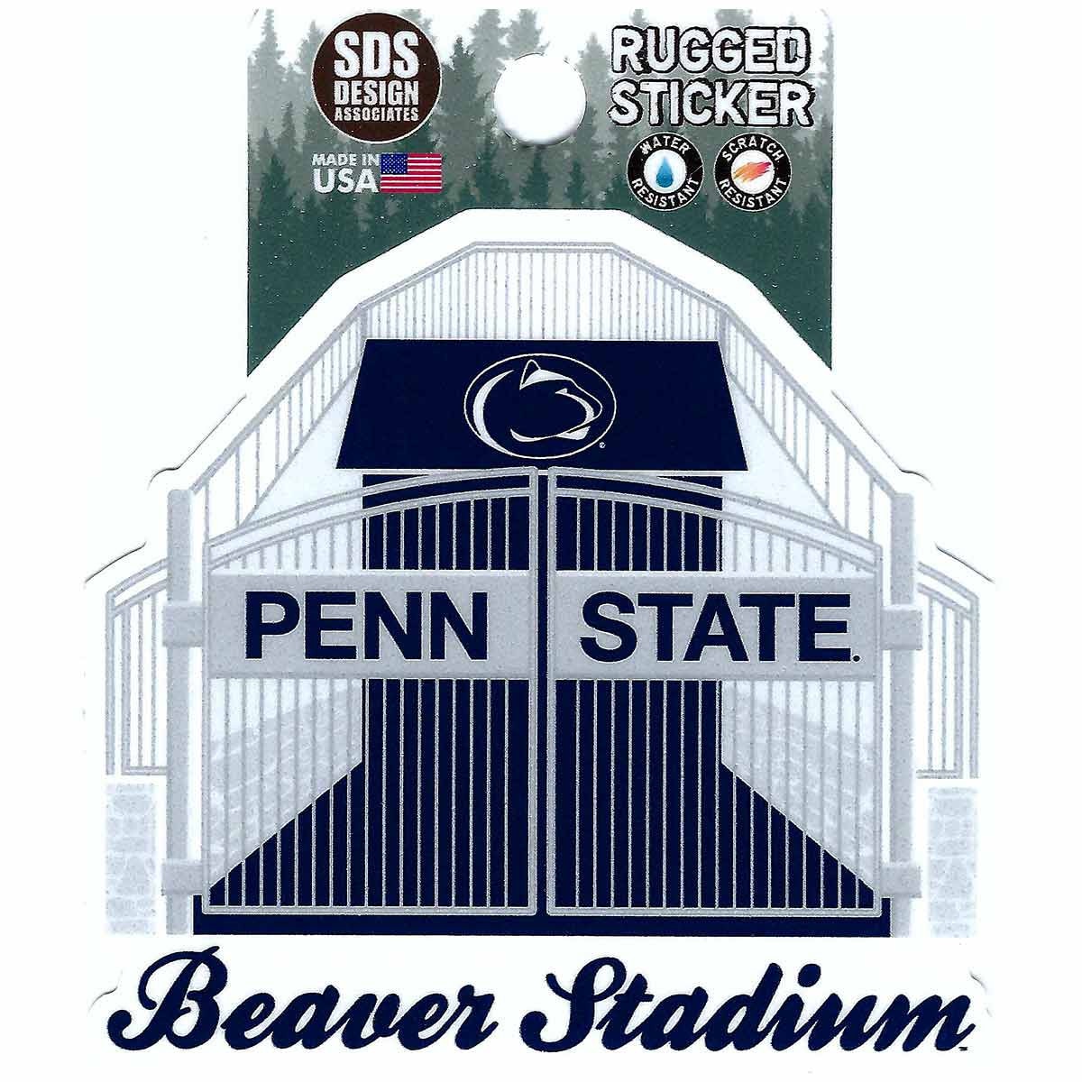 Rugged Sticker Penn State Beaver Stadium Gate | Student Book Store