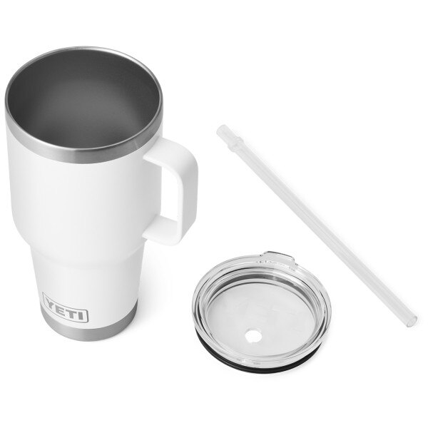 Yeti Rambler 35 oz Mug with Straw Lid White | Student Book Store