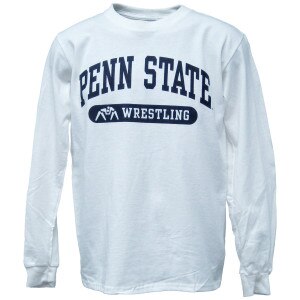 T-shirt Penn State Homme – Blanc Coton Taille M, Sport Confortable